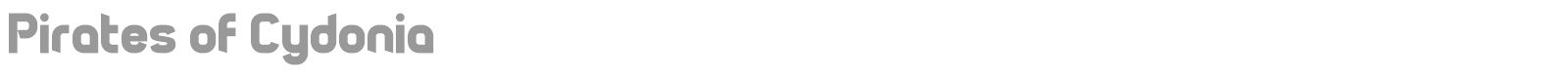 Pirates Of Cydonia font preview